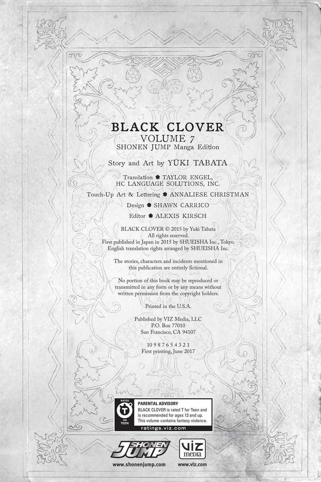 Black Clover Chapter 54 — page 3