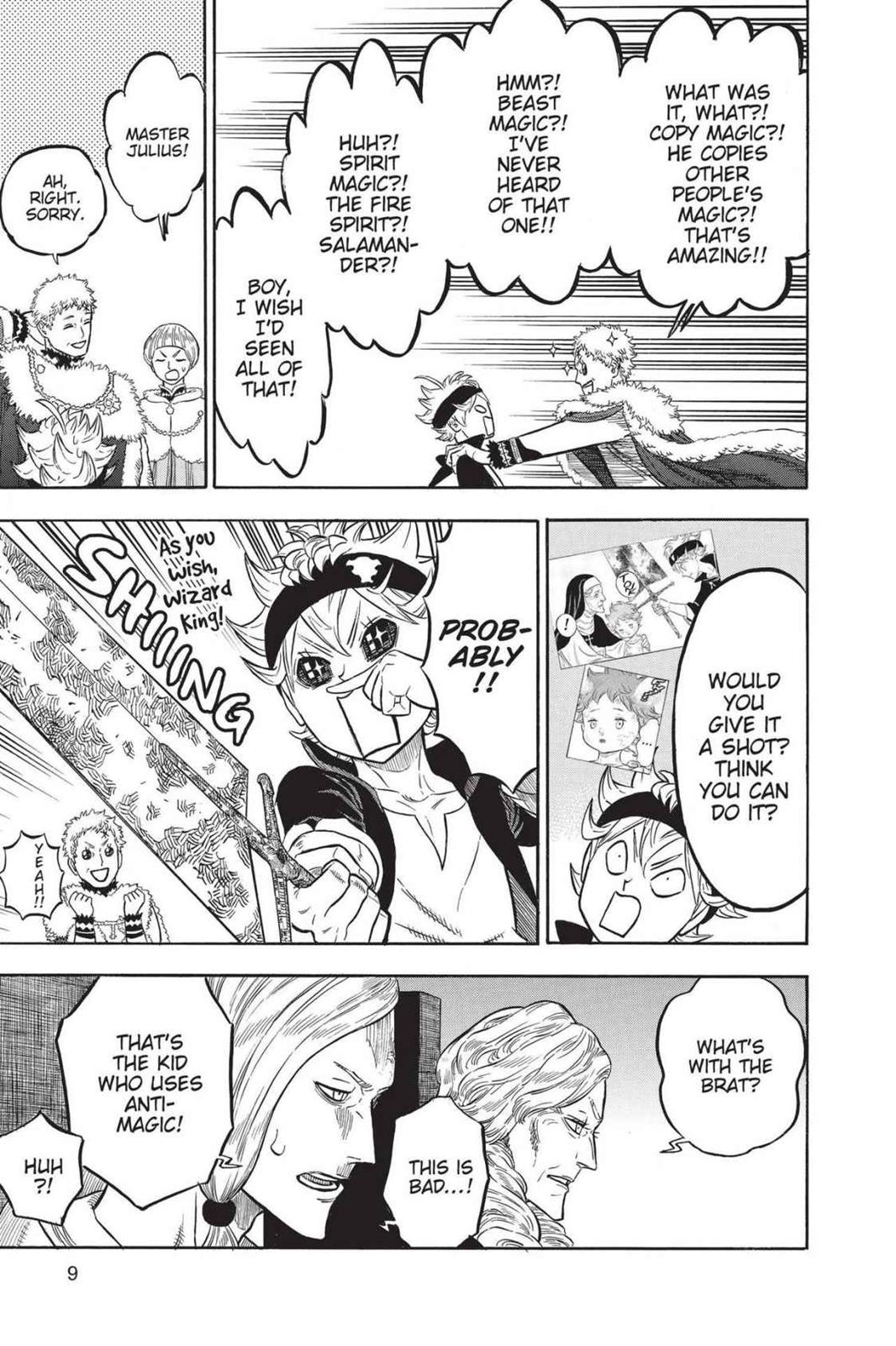 Black Clover Chapter 54 — page 9