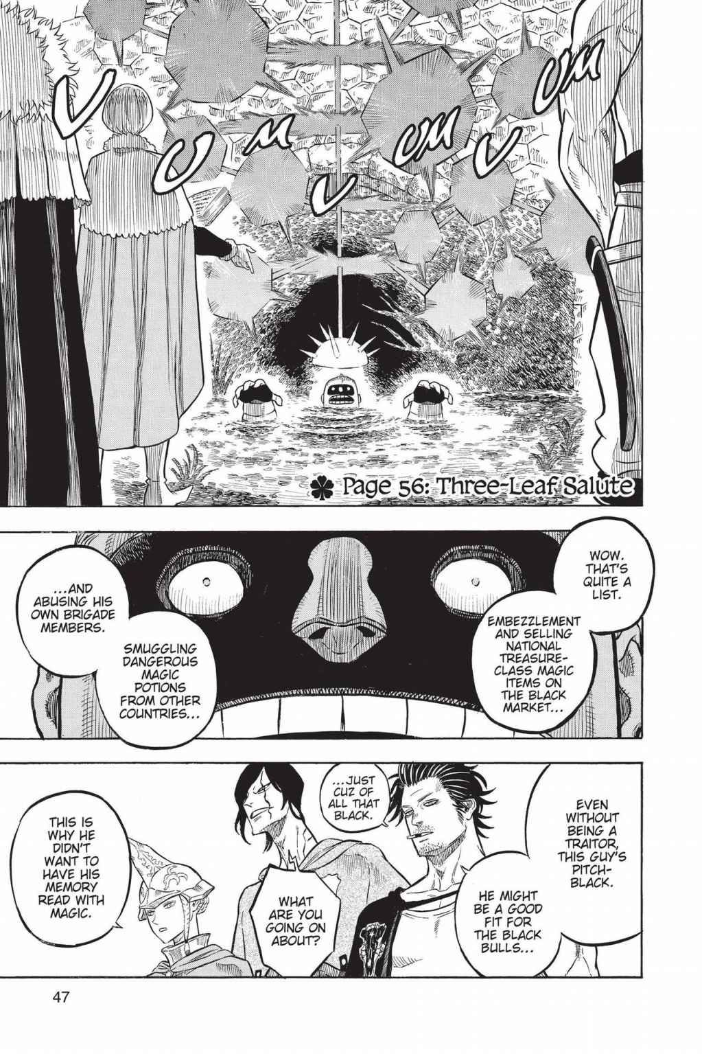 Black Clover Chapter 56 — page 1