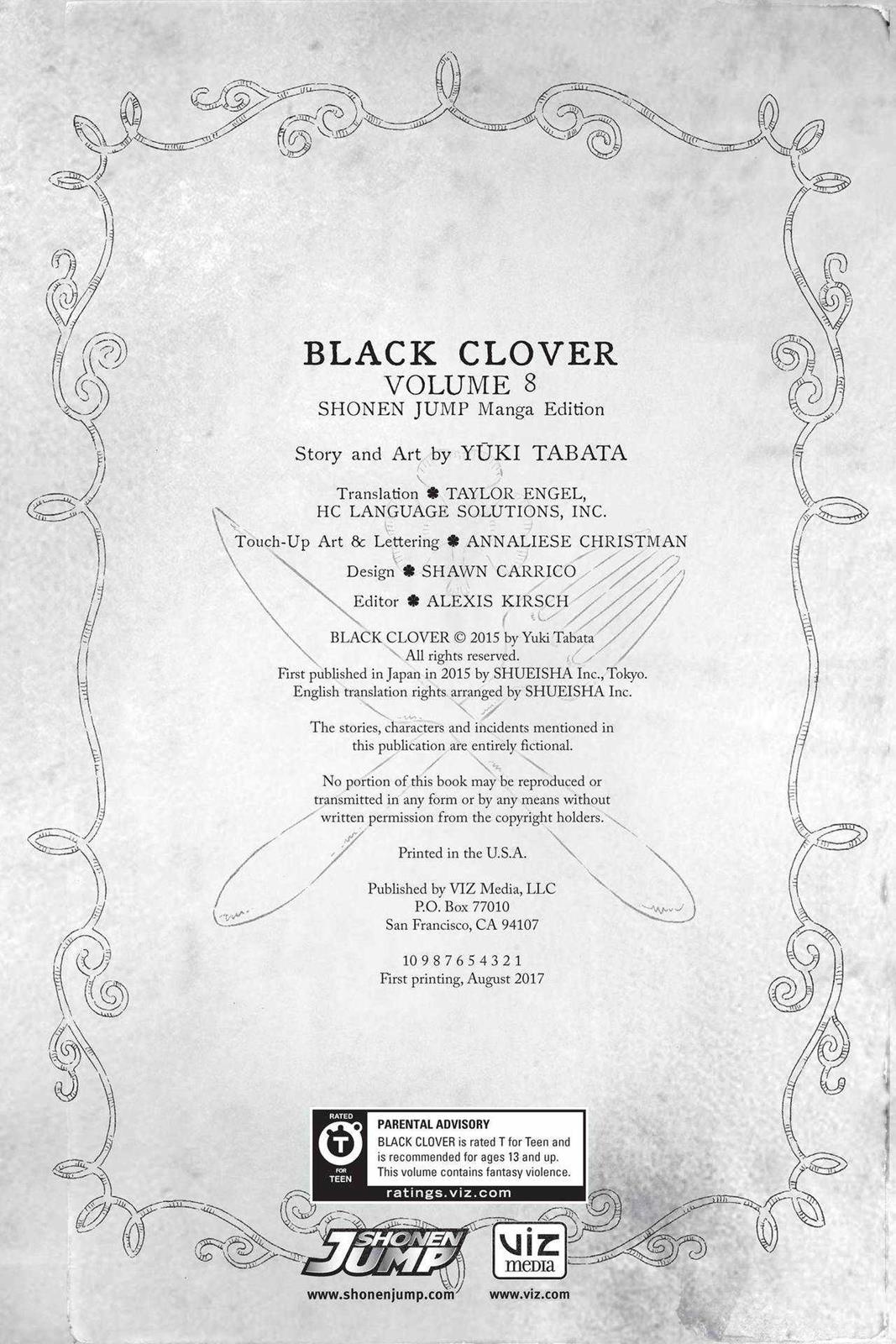 Black Clover Chapter 63 — page 3