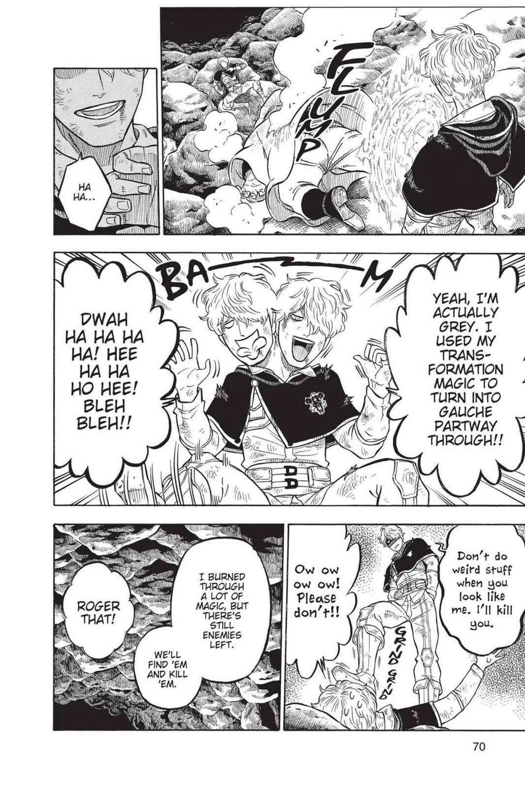Black Clover Chapter 66 — page 5