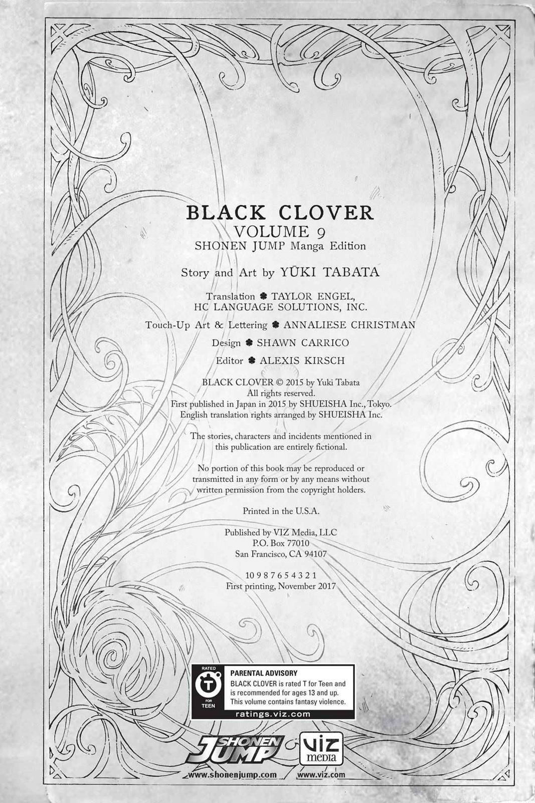 Black Clover Chapter 72 — page 3