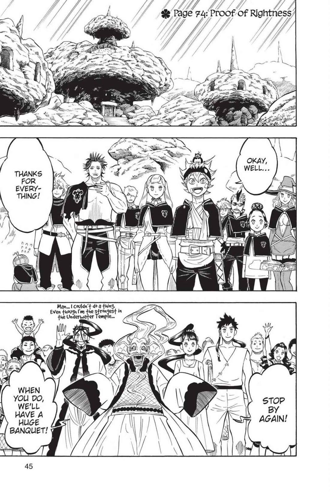 Black Clover Chapter 74 — page 1