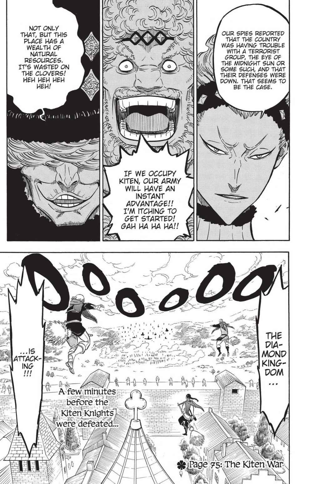 Black Clover Chapter 75 — page 1