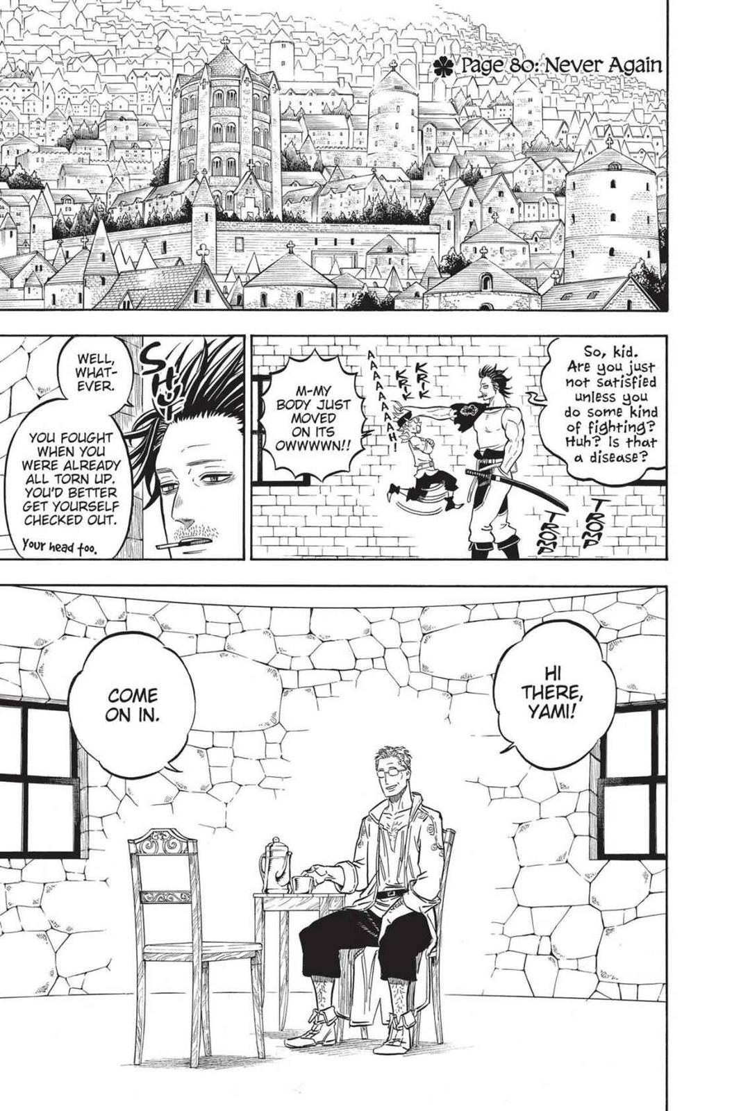 Black Clover Chapter 80 — page 1