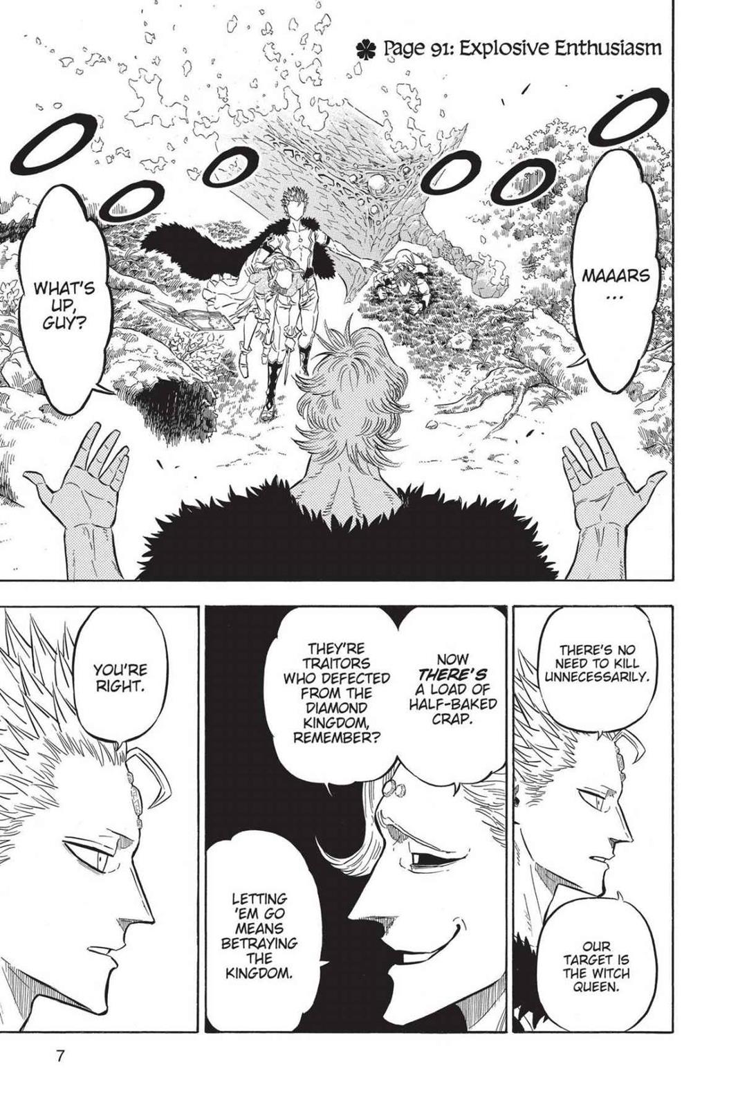Black Clover Chapter 91 — page 7