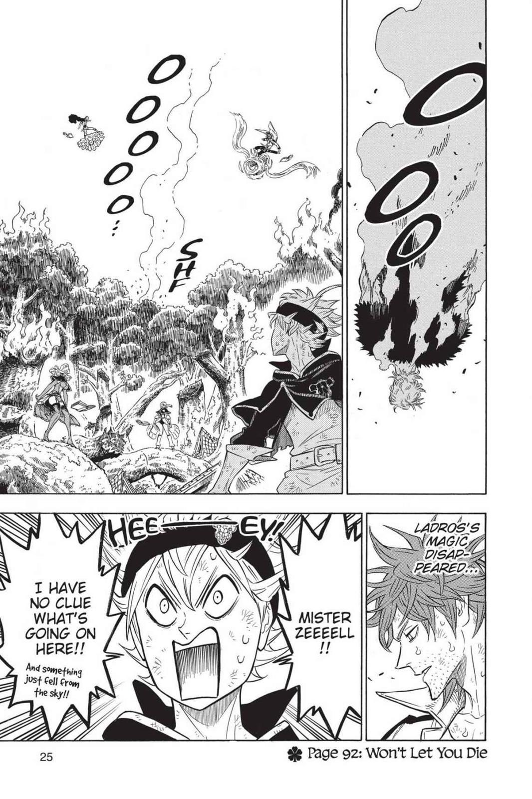 Black Clover Chapter 92 — page 1