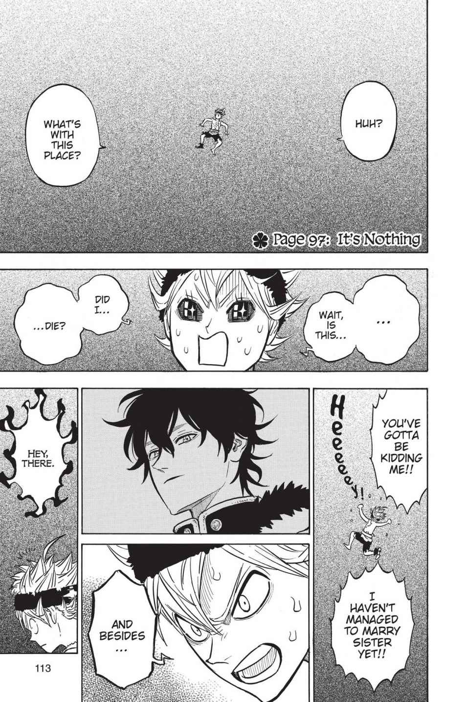 Black Clover Chapter 97 — page 1