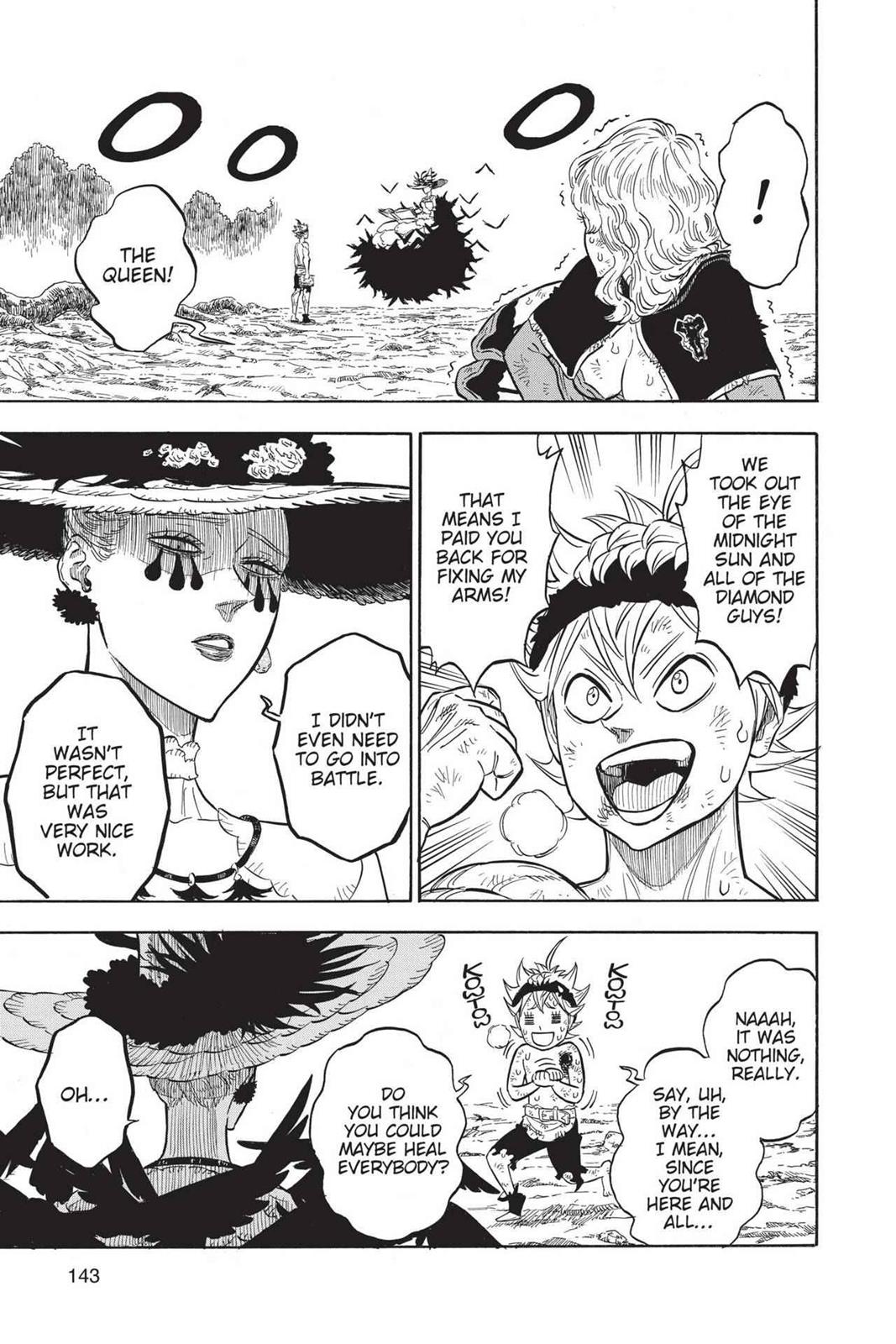 Black Clover Chapter 98 — page 11