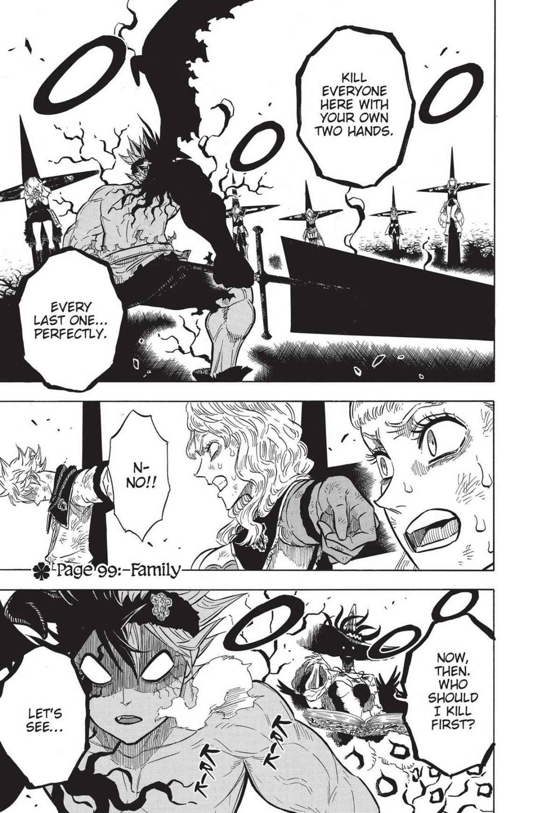 Black Clover Chapter 99 — page 1