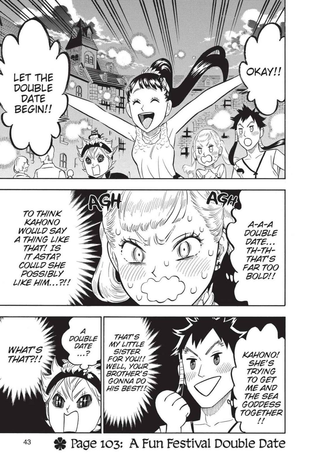 Black Clover Chapter 103 — page 1