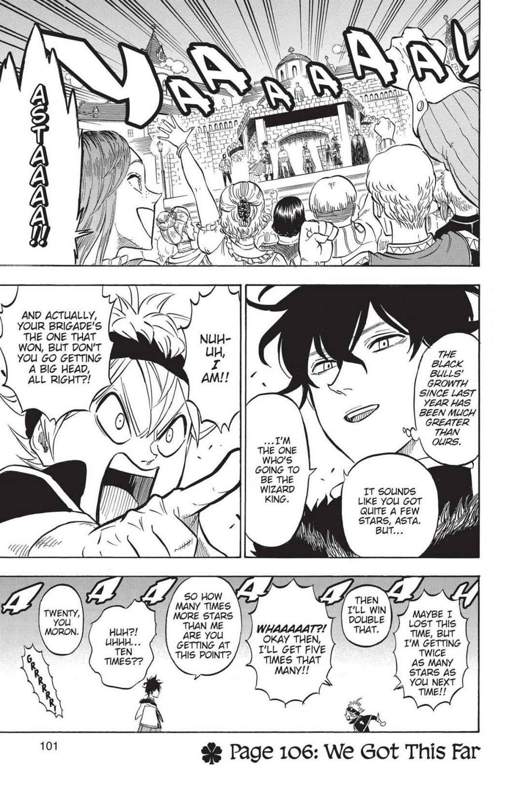 Black Clover Chapter 106 — page 1