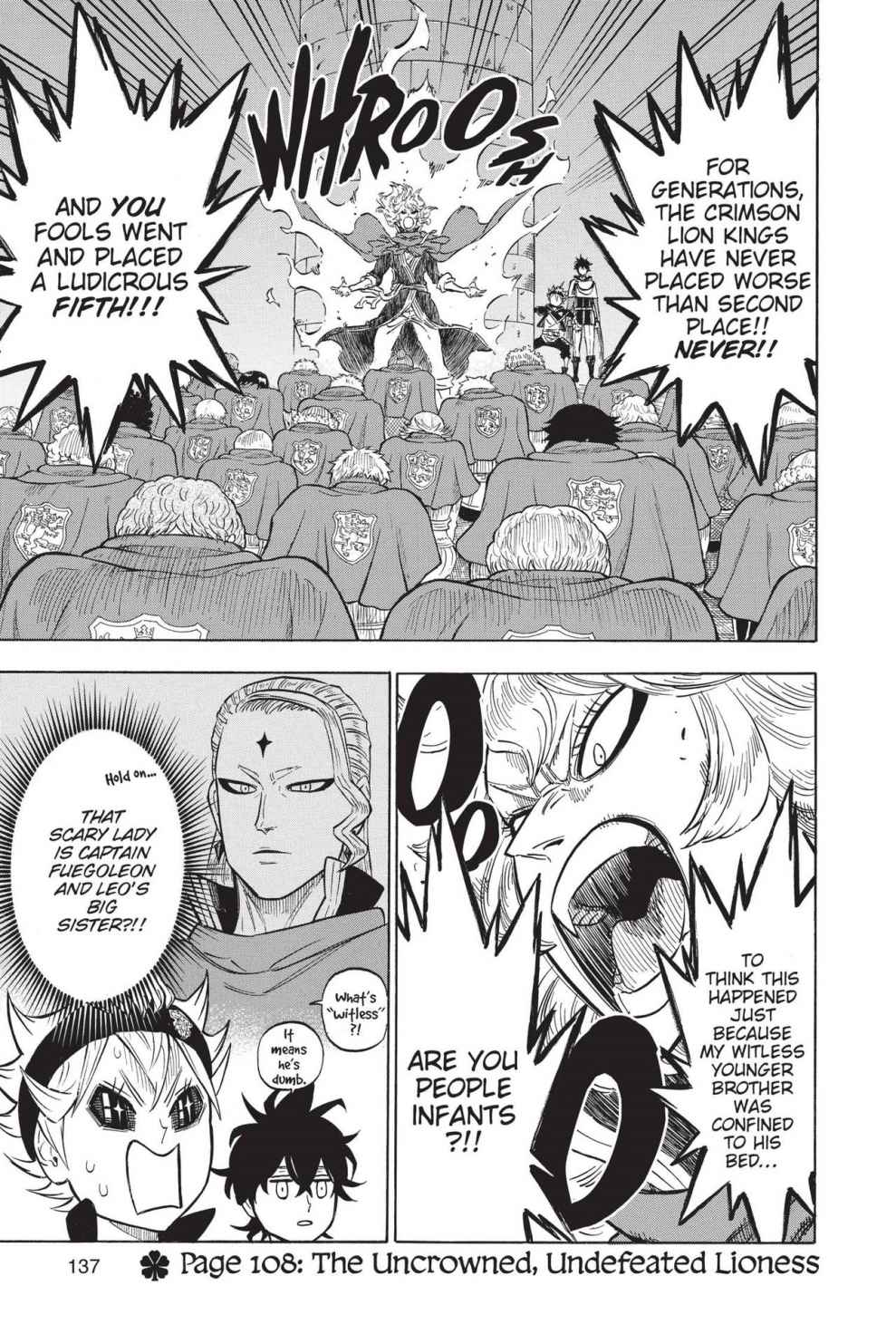 Black Clover Chapter 108 — page 1