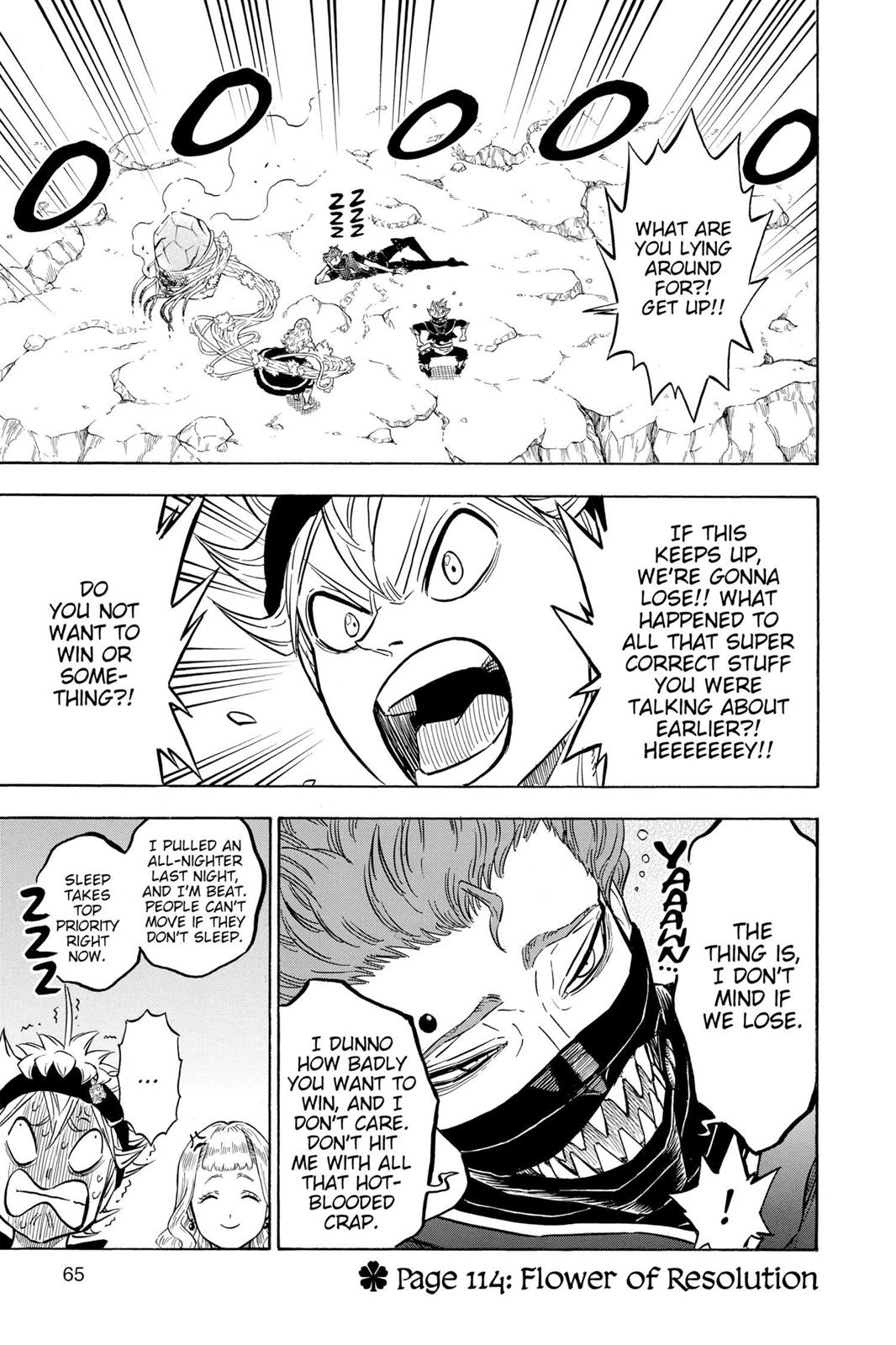 Black Clover Chapter 114 — page 1