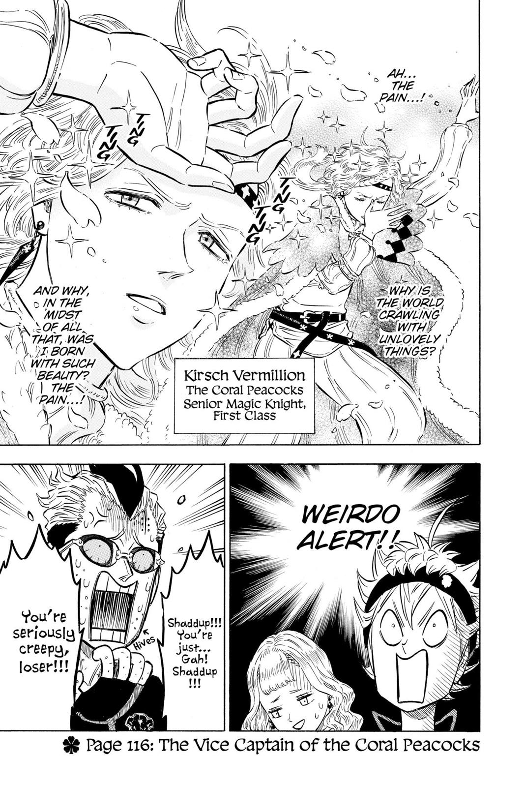 Black Clover Chapter 116 — page 1