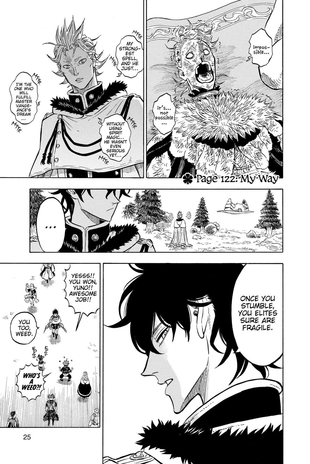 Black Clover Chapter 122 — page 1