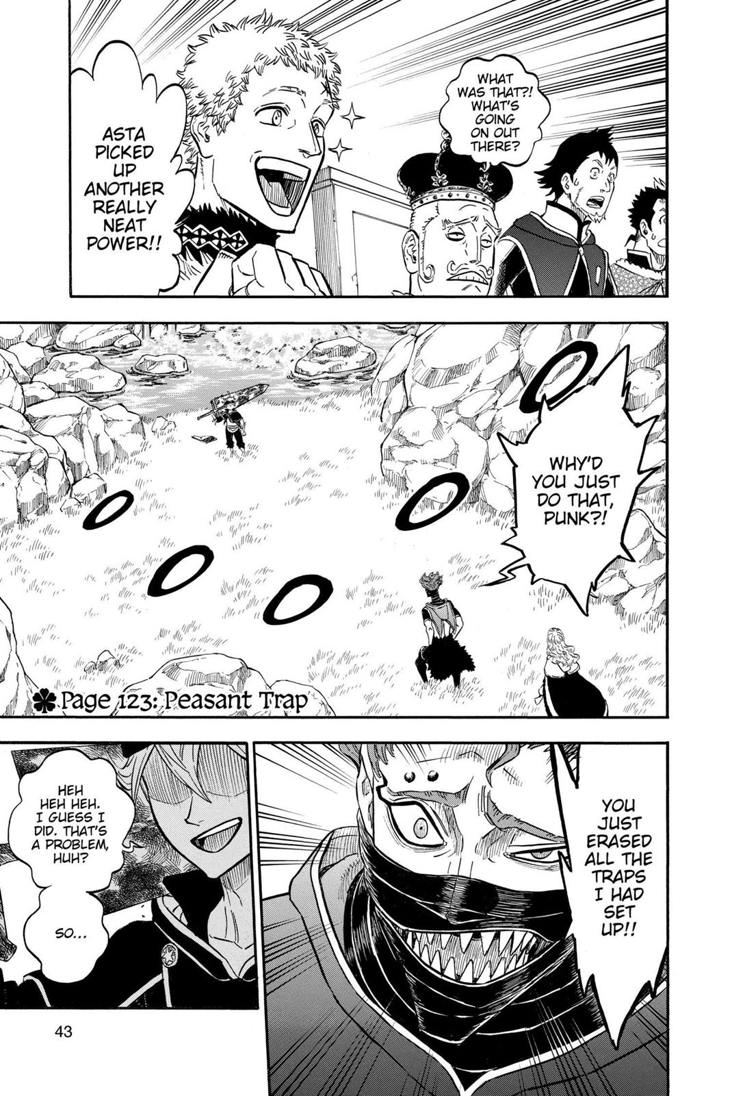 Black Clover Chapter 123 — page 1