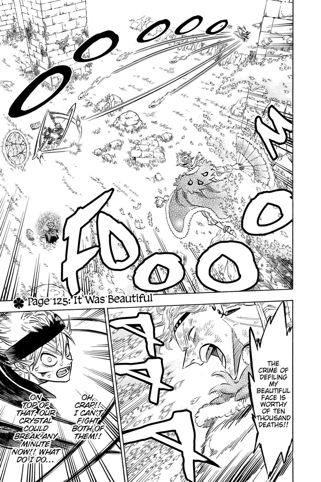 Black Clover Chapter 125 — page 1