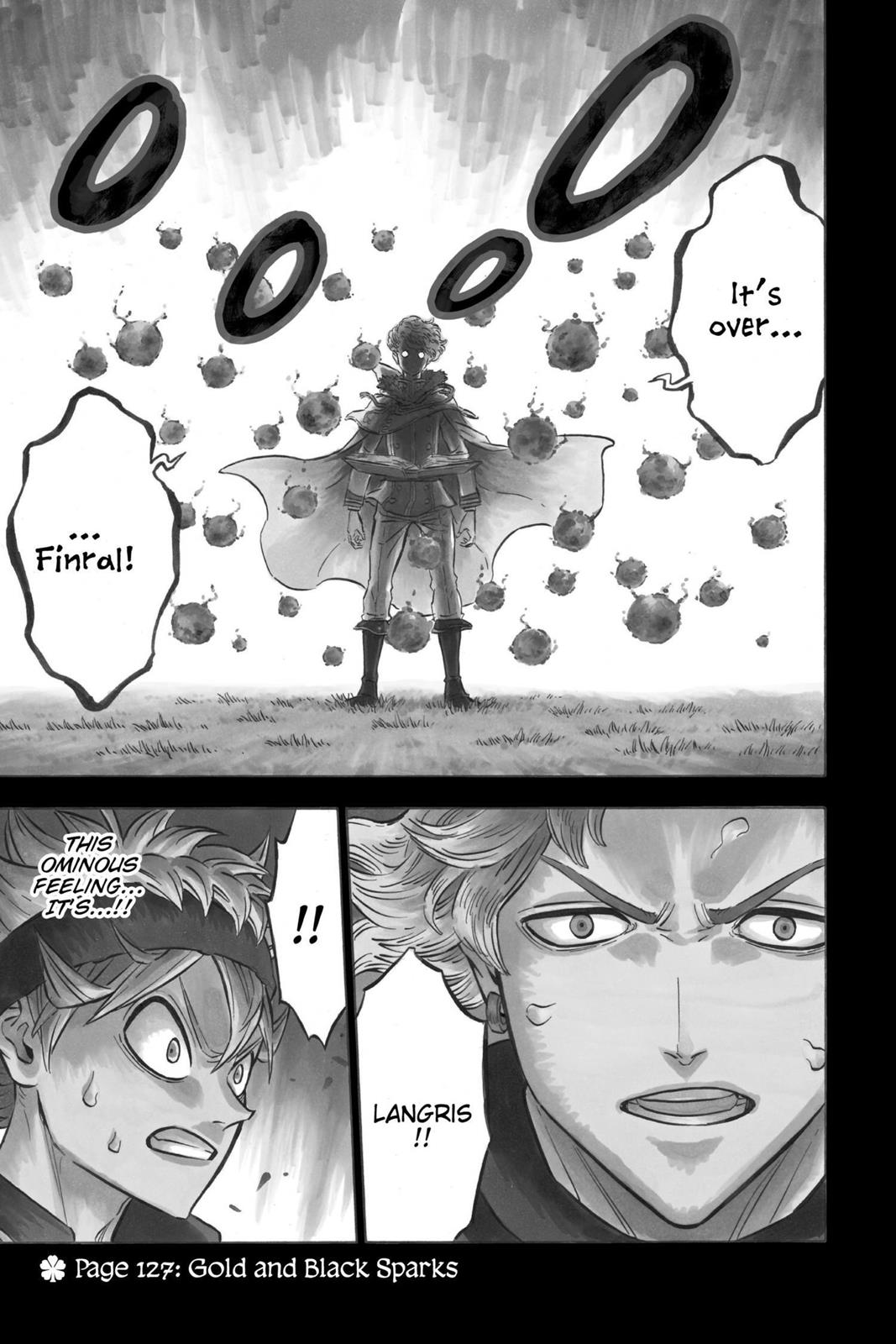 Black Clover Chapter 127 — page 1