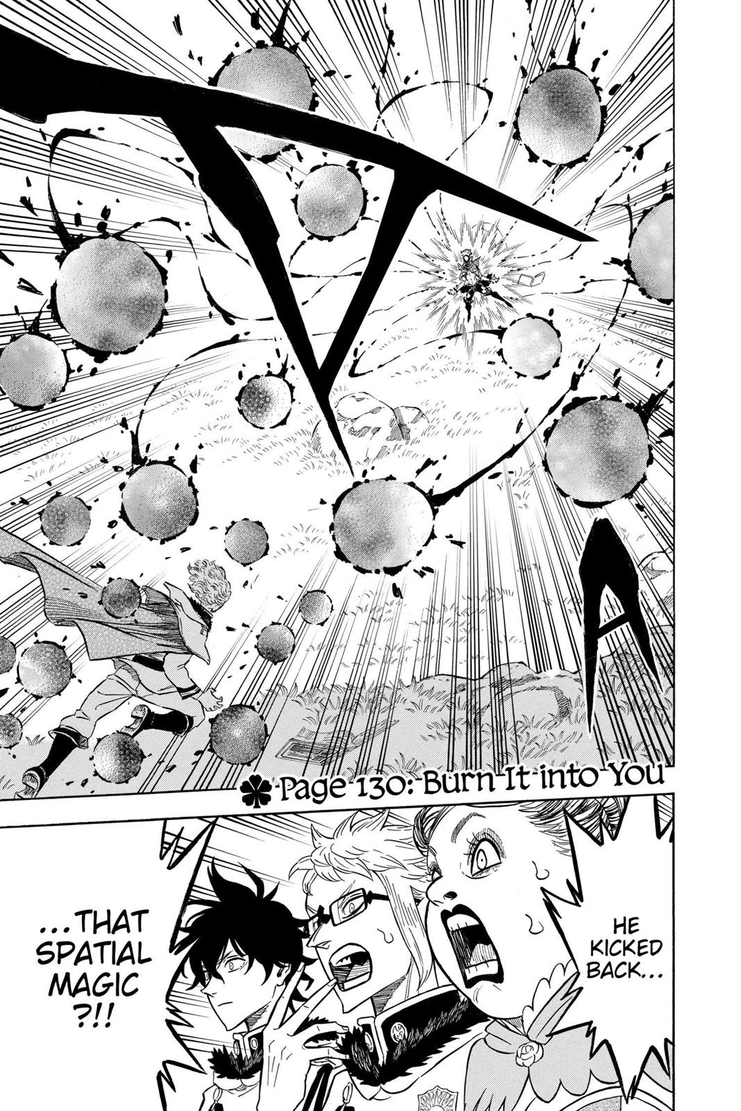 Black Clover Chapter 130 — page 1