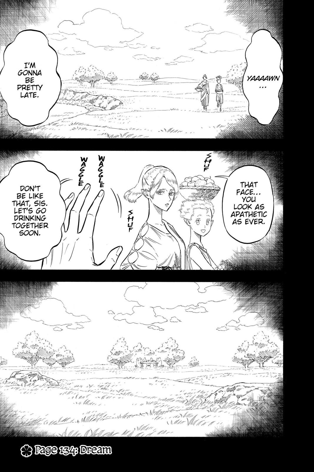 Black Clover Chapter 134 — page 1