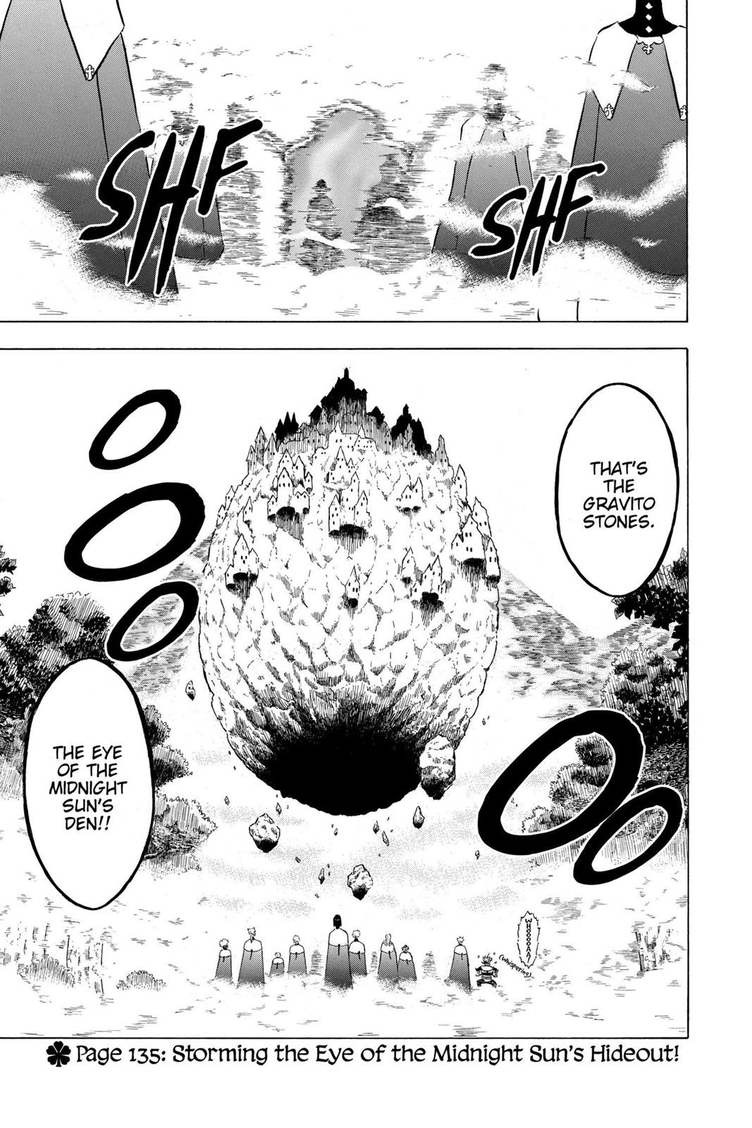 Black Clover Chapter 135 — page 1