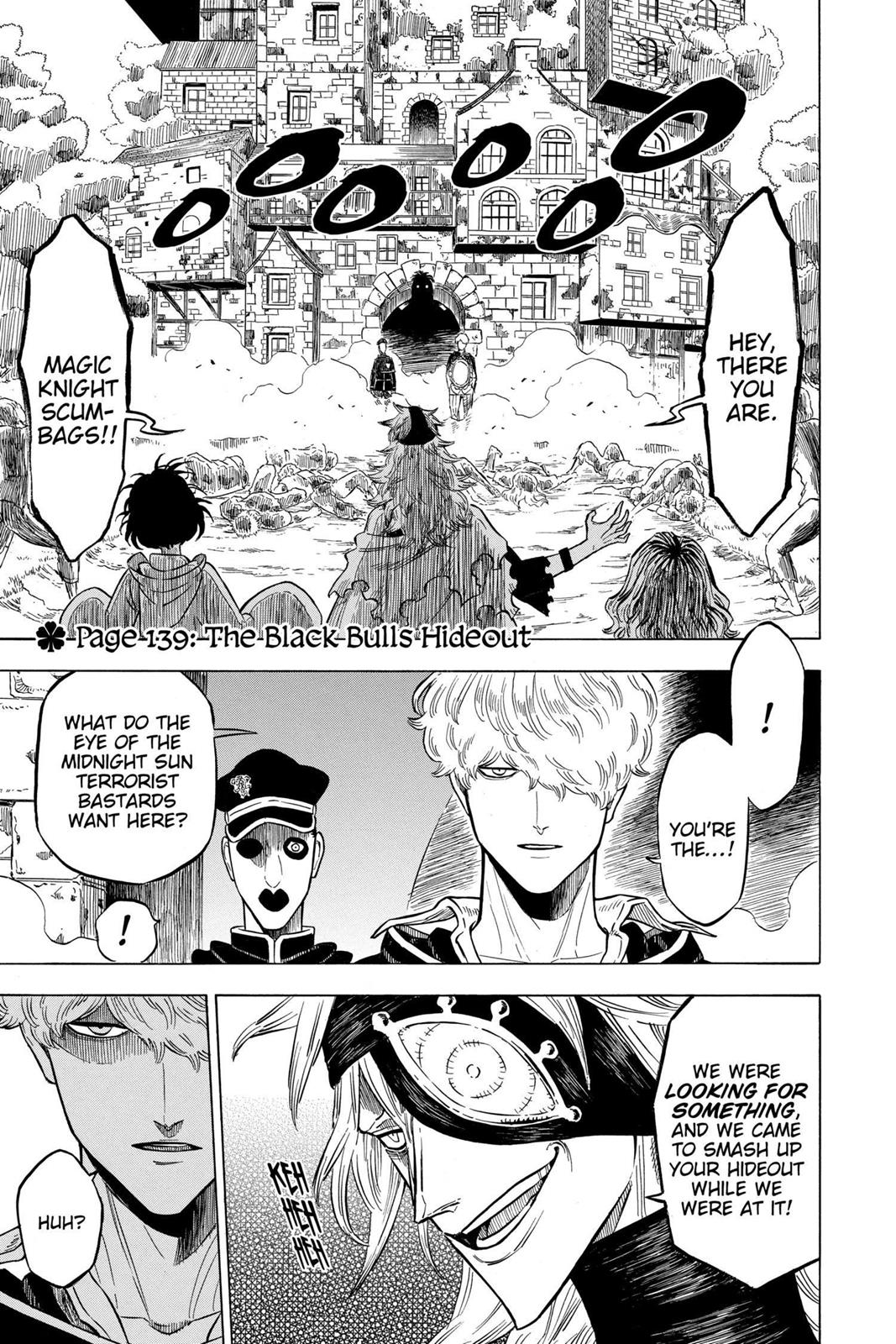 Black Clover Chapter 139 — page 1