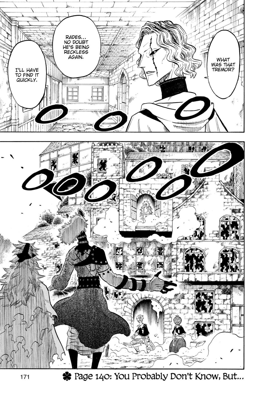 Black Clover Chapter 140 — page 1