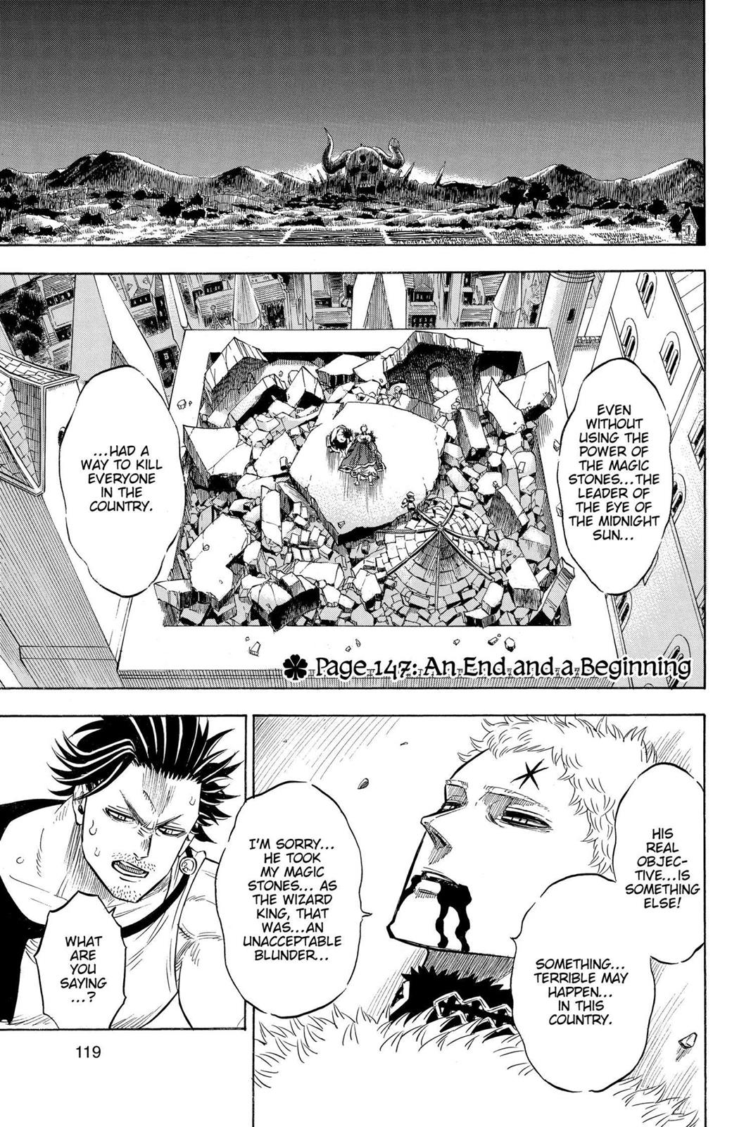 Black Clover Chapter 147 — page 1