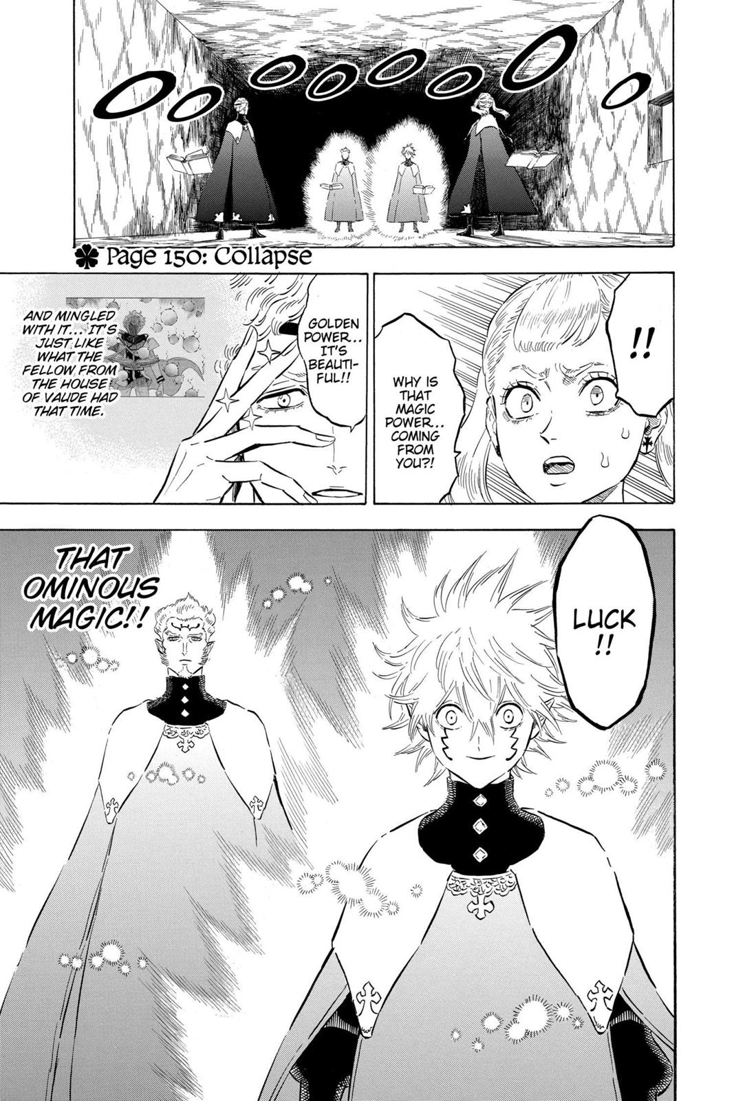 Black Clover Chapter 150 — page 1