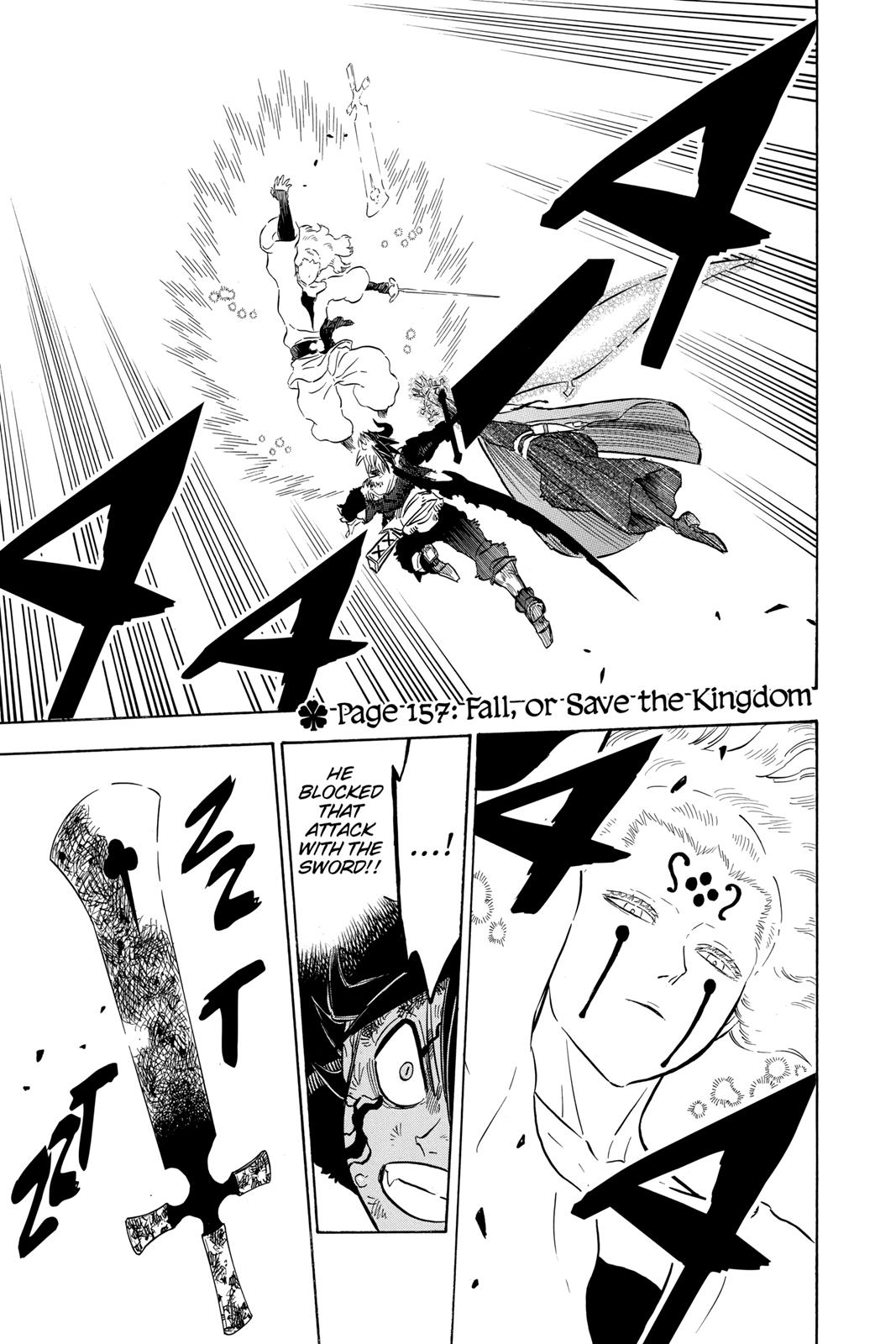 Black Clover Chapter 157 — page 1