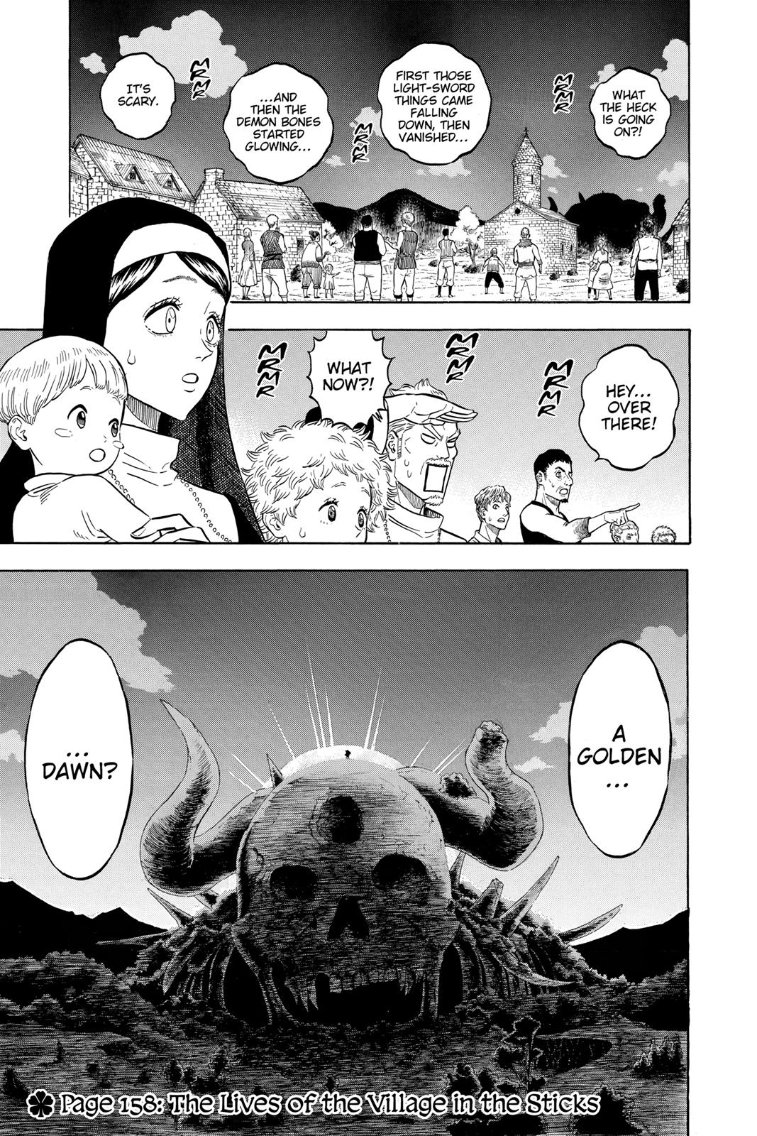 Black Clover Chapter 158 — page 1