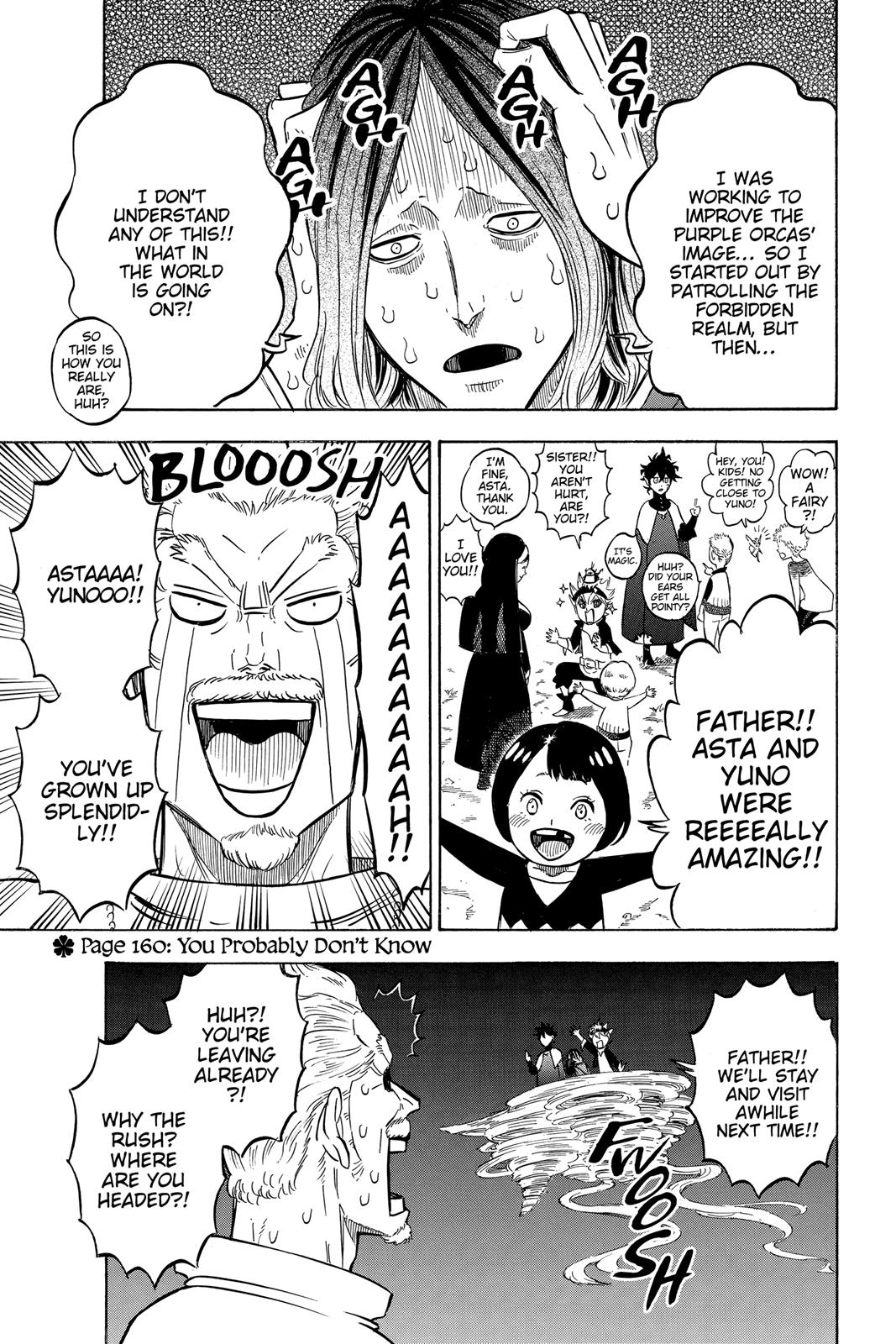 Black Clover Chapter 160 — page 1