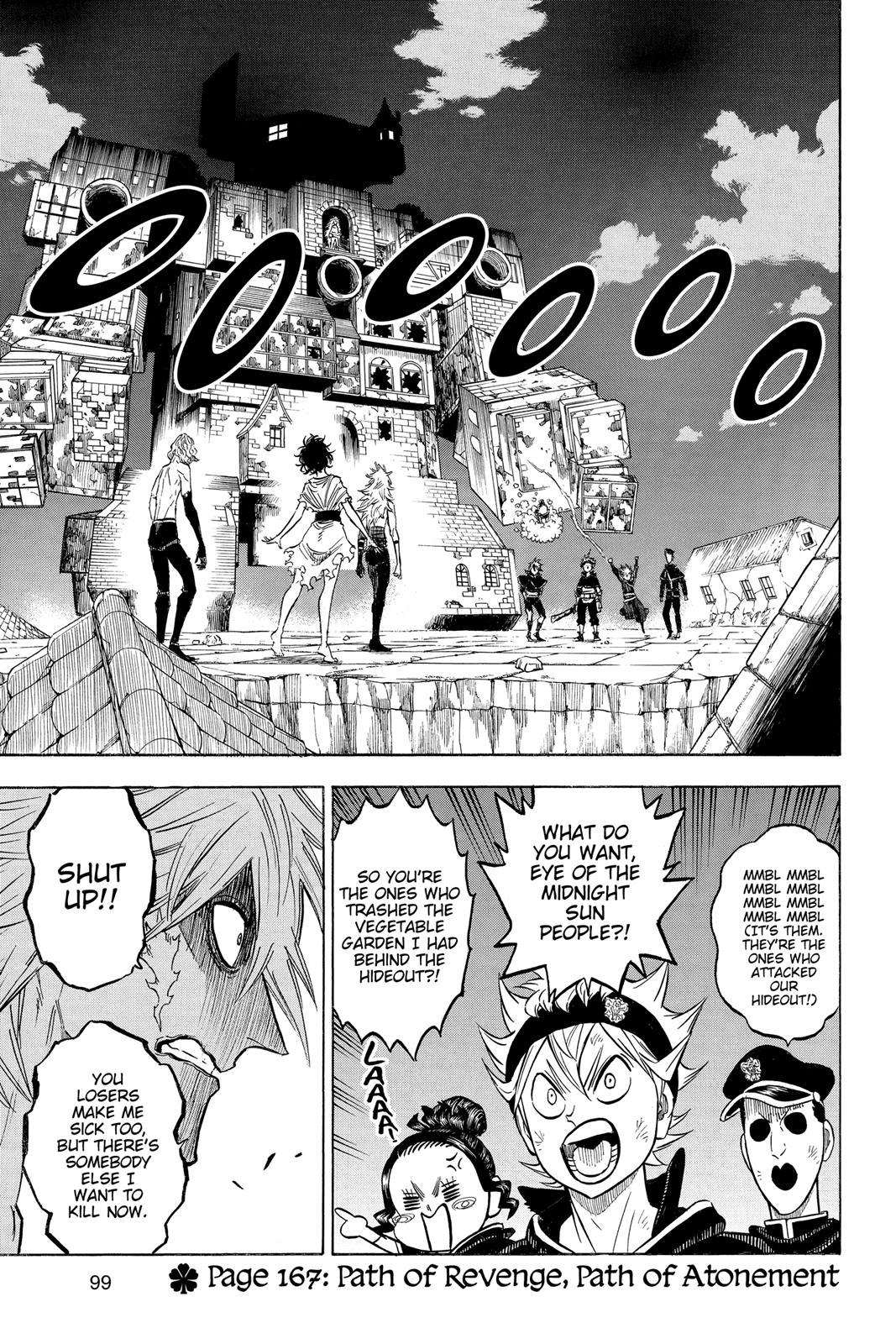 Black Clover Chapter 167 — page 1