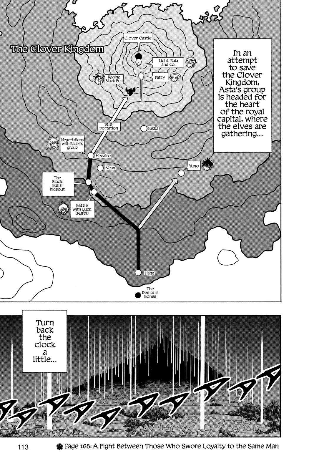 Black Clover Chapter 168 — page 1