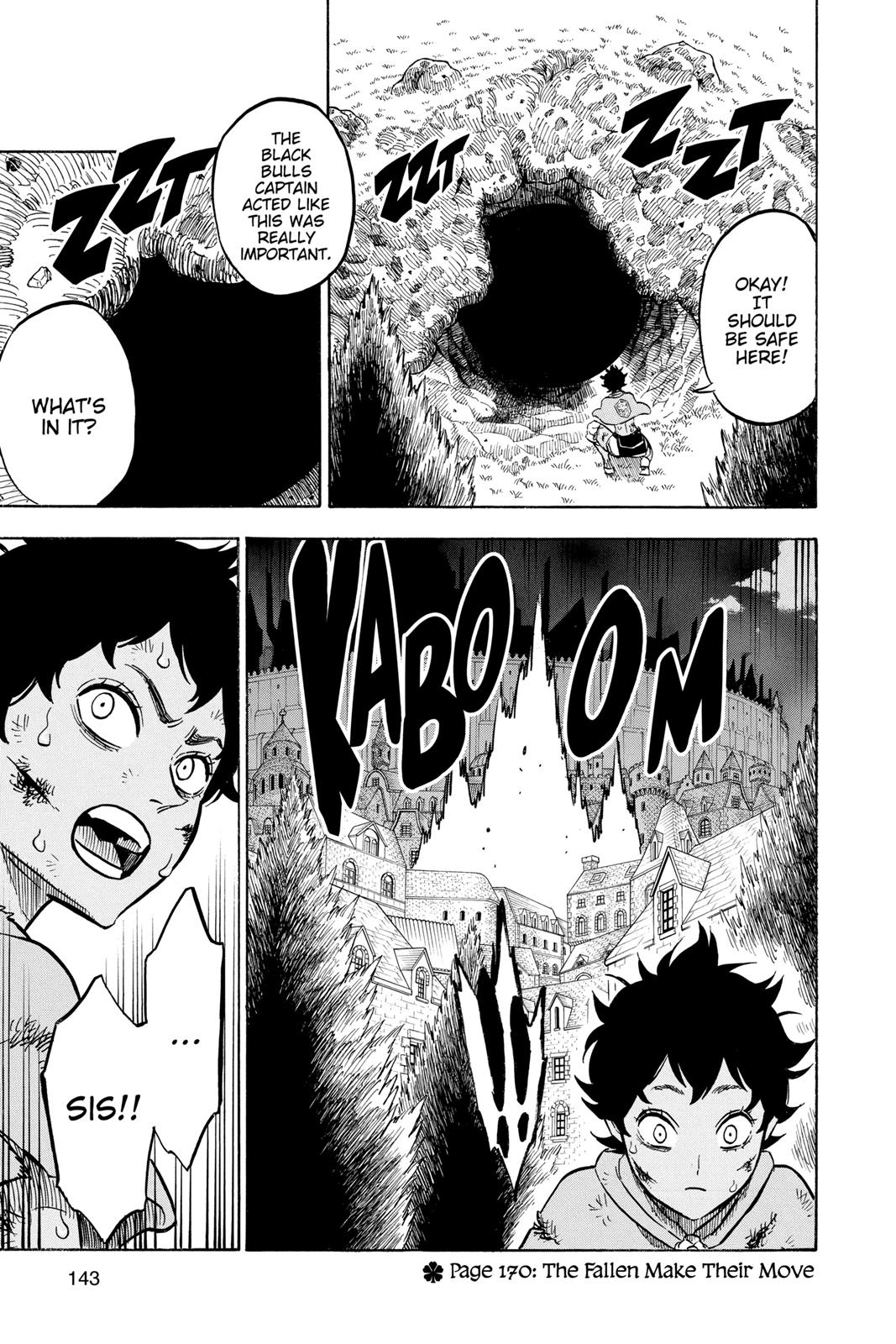 Black Clover Chapter 170 — page 1