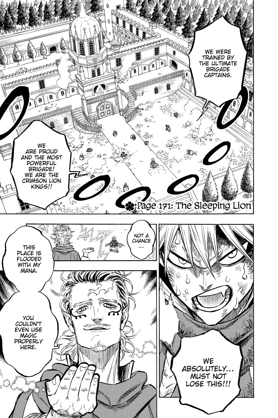 Black Clover Chapter 171 — page 1