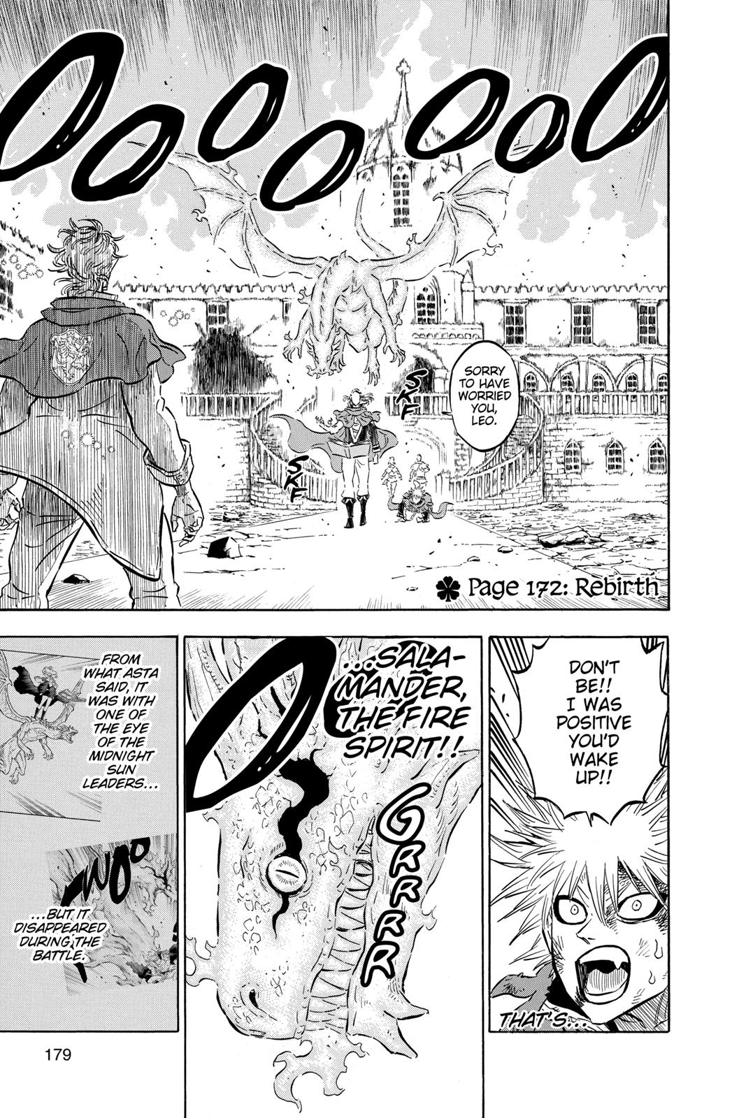 Black Clover Chapter 172 — page 1