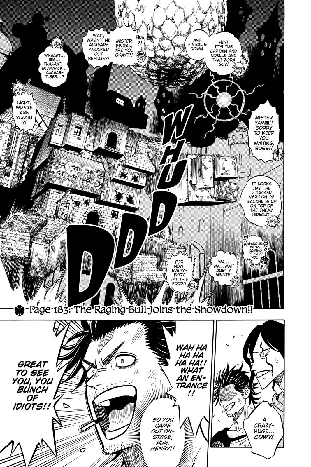 Black Clover Chapter 183 — page 1