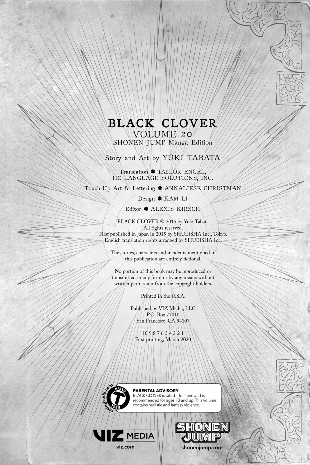 Black Clover Chapter 184 — page 3