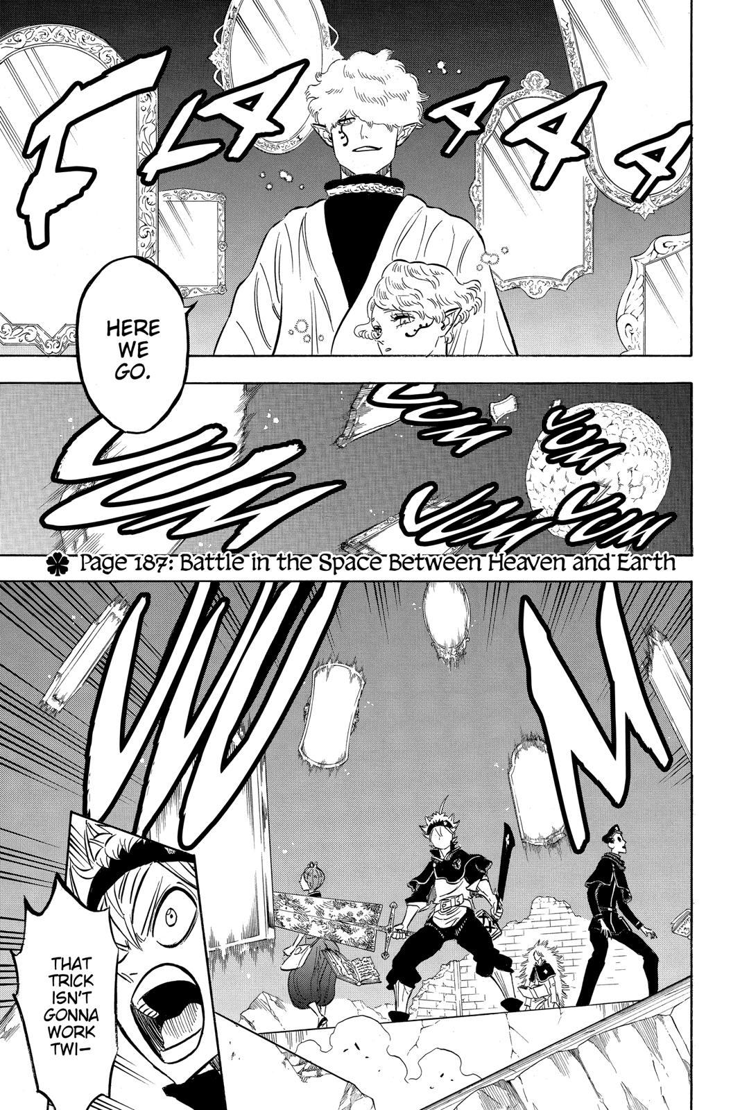 Black Clover Chapter 187 — page 1