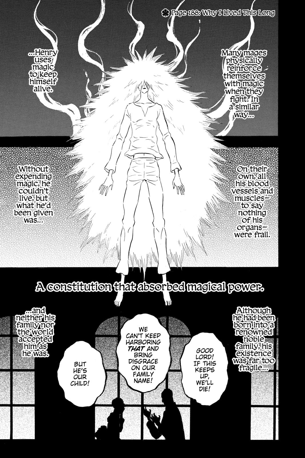 Black Clover Chapter 188 — page 1