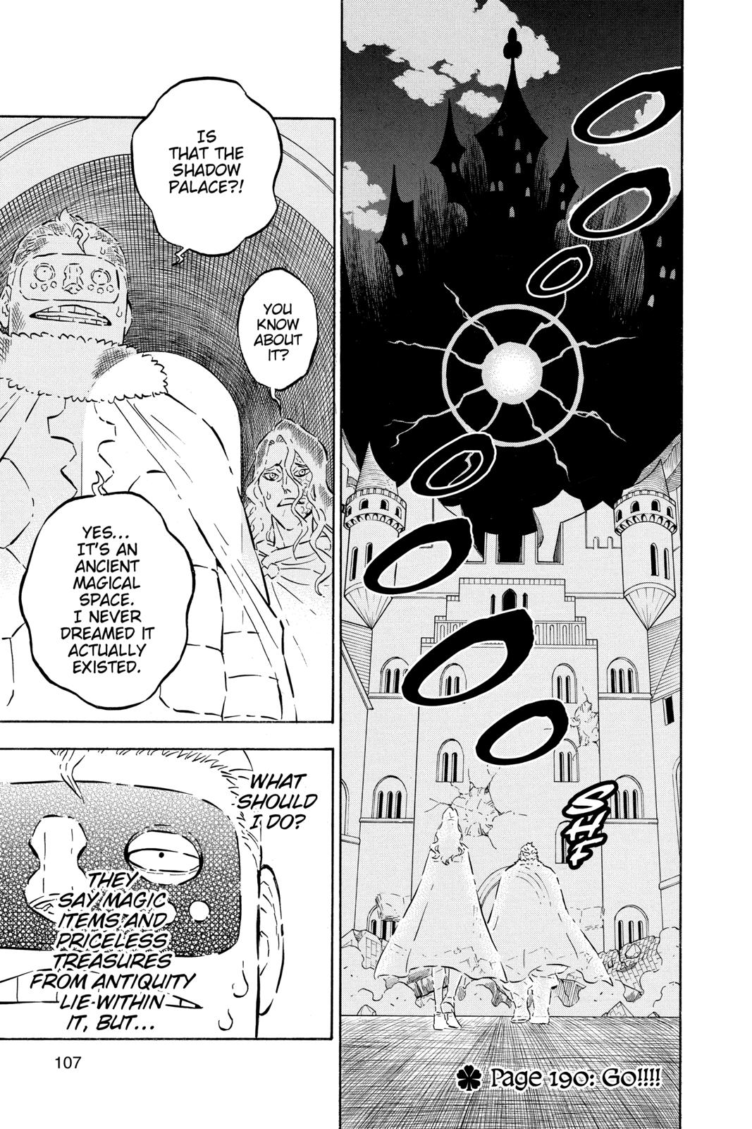 Black Clover Chapter 190 — page 1