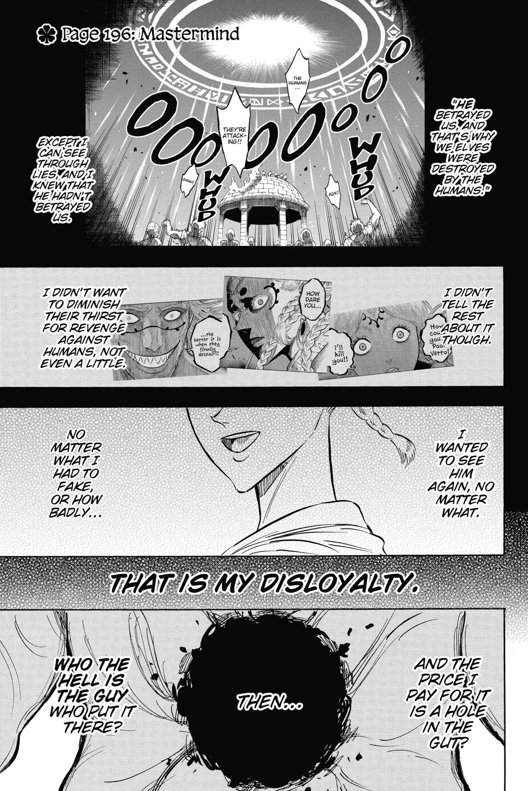 Black Clover Chapter 196 — page 1