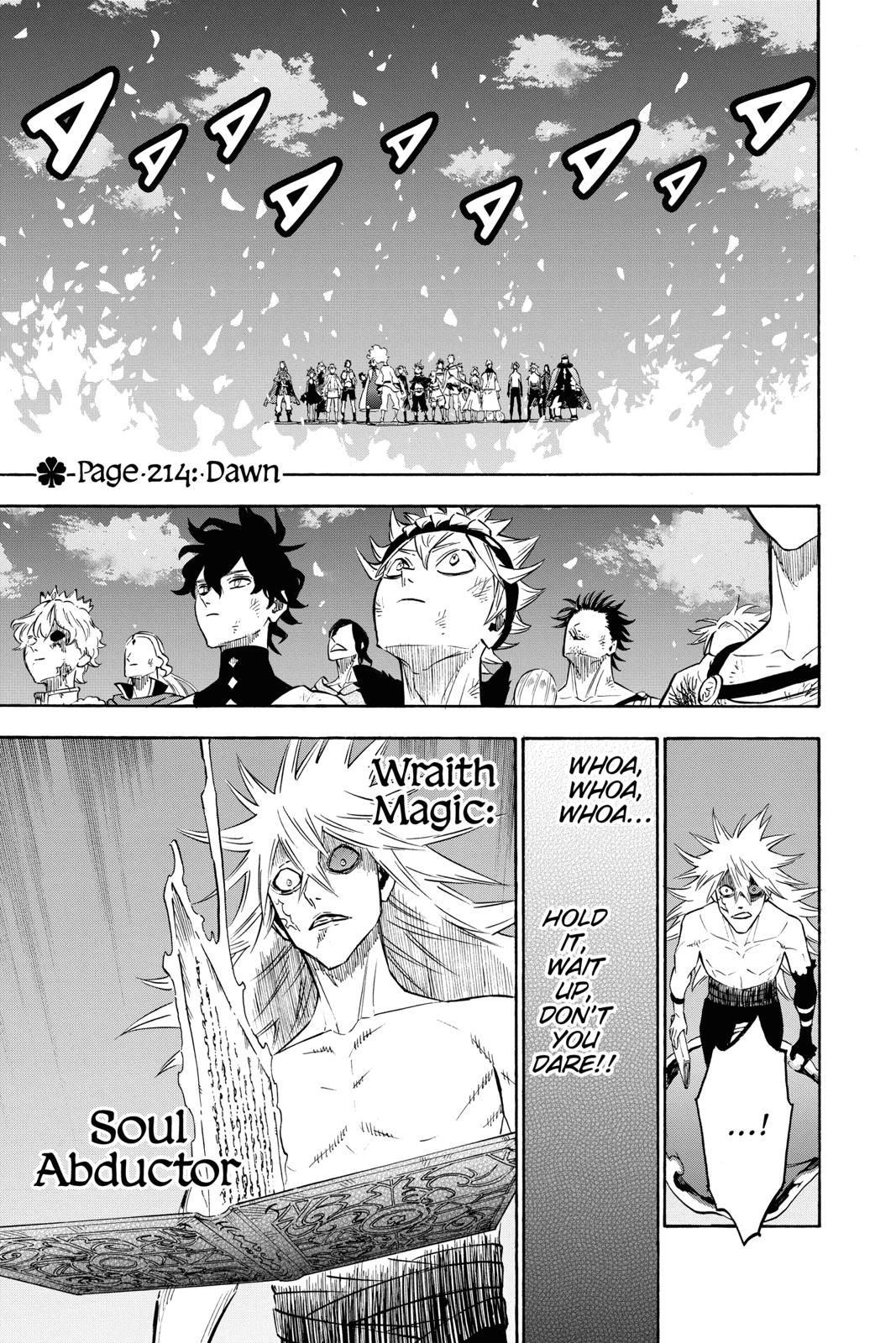 Black Clover Chapter 214 — page 1