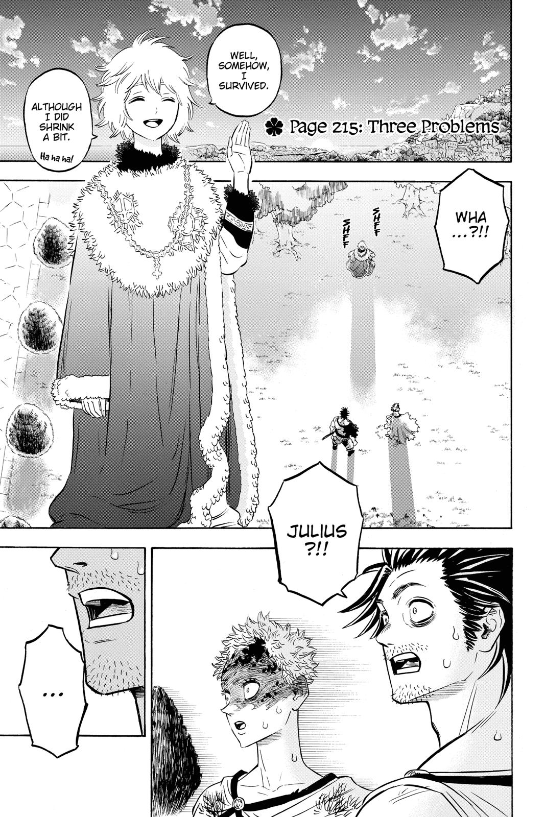 Black Clover Chapter 215 — page 1