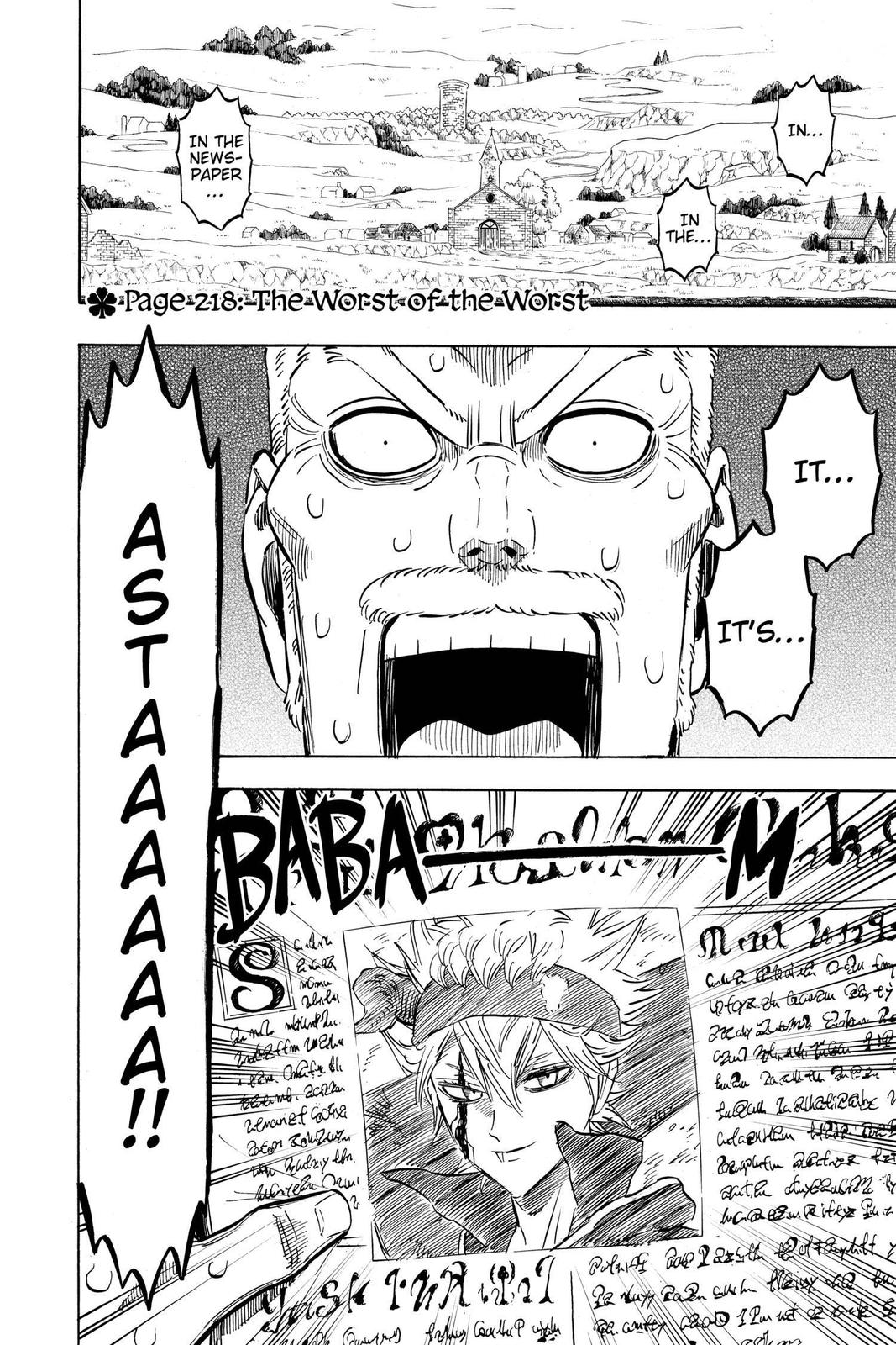 Black Clover Chapter 218 — page 8