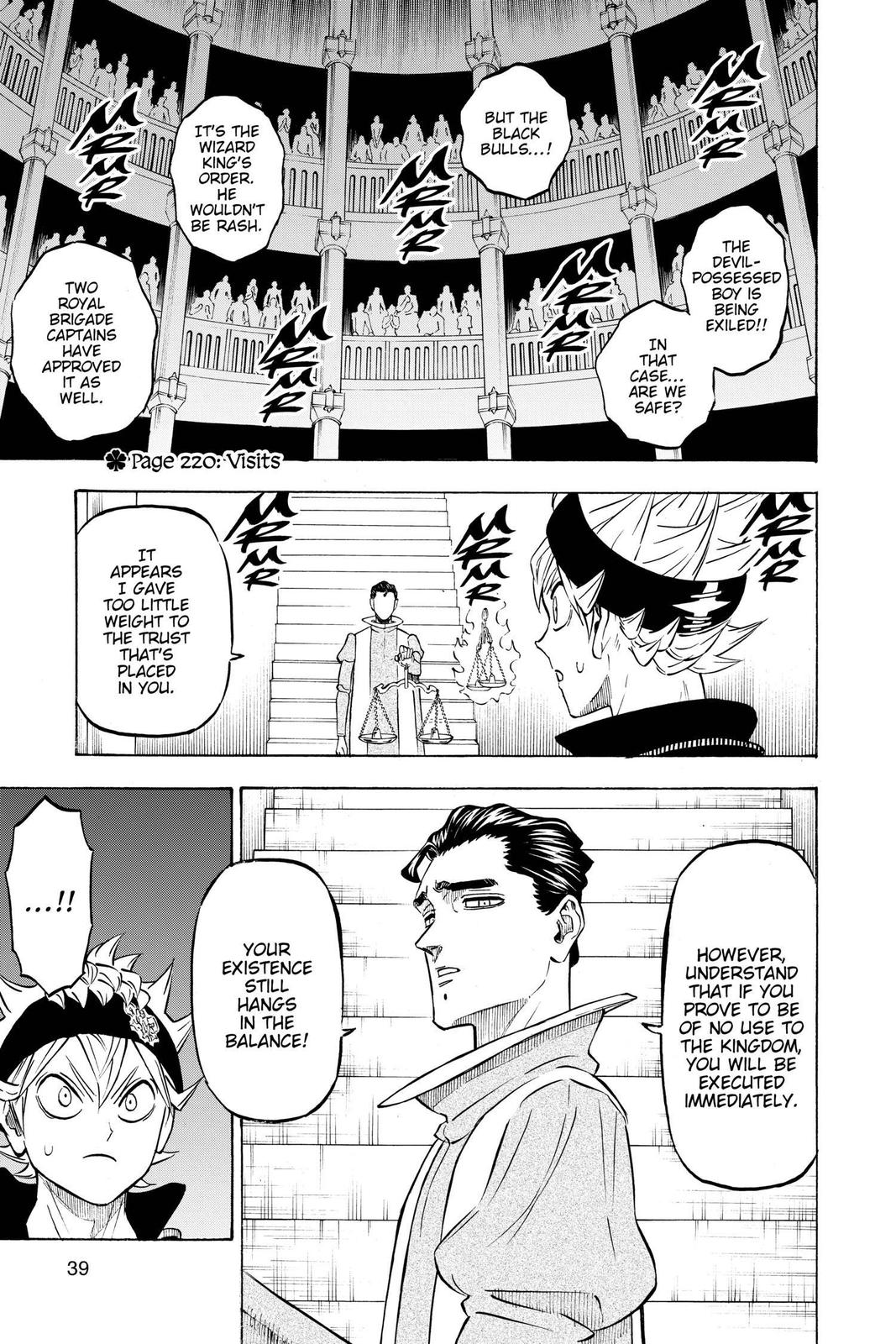 Black Clover Chapter 220 — page 1