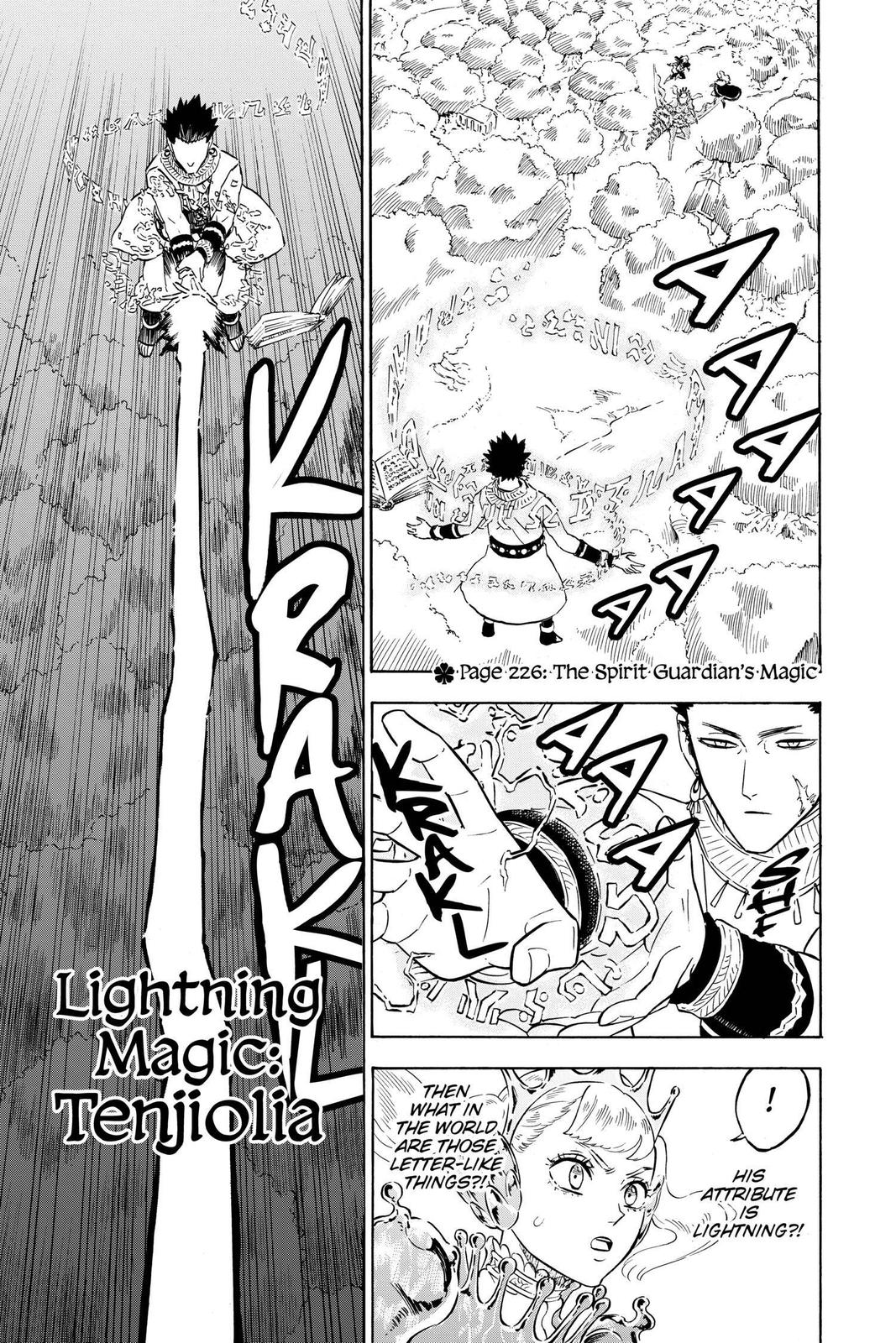 Black Clover Chapter 226 — page 1