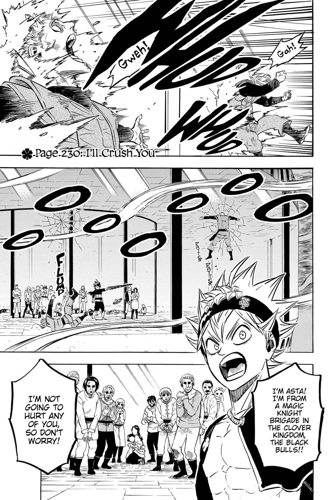Black Clover Chapter 230 — page 1